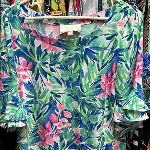 Floral Print Women's Top
